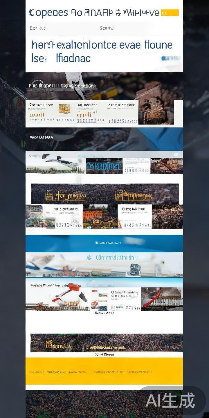 平台首页提供赛事模块，用户可以根据体育项目、比赛时